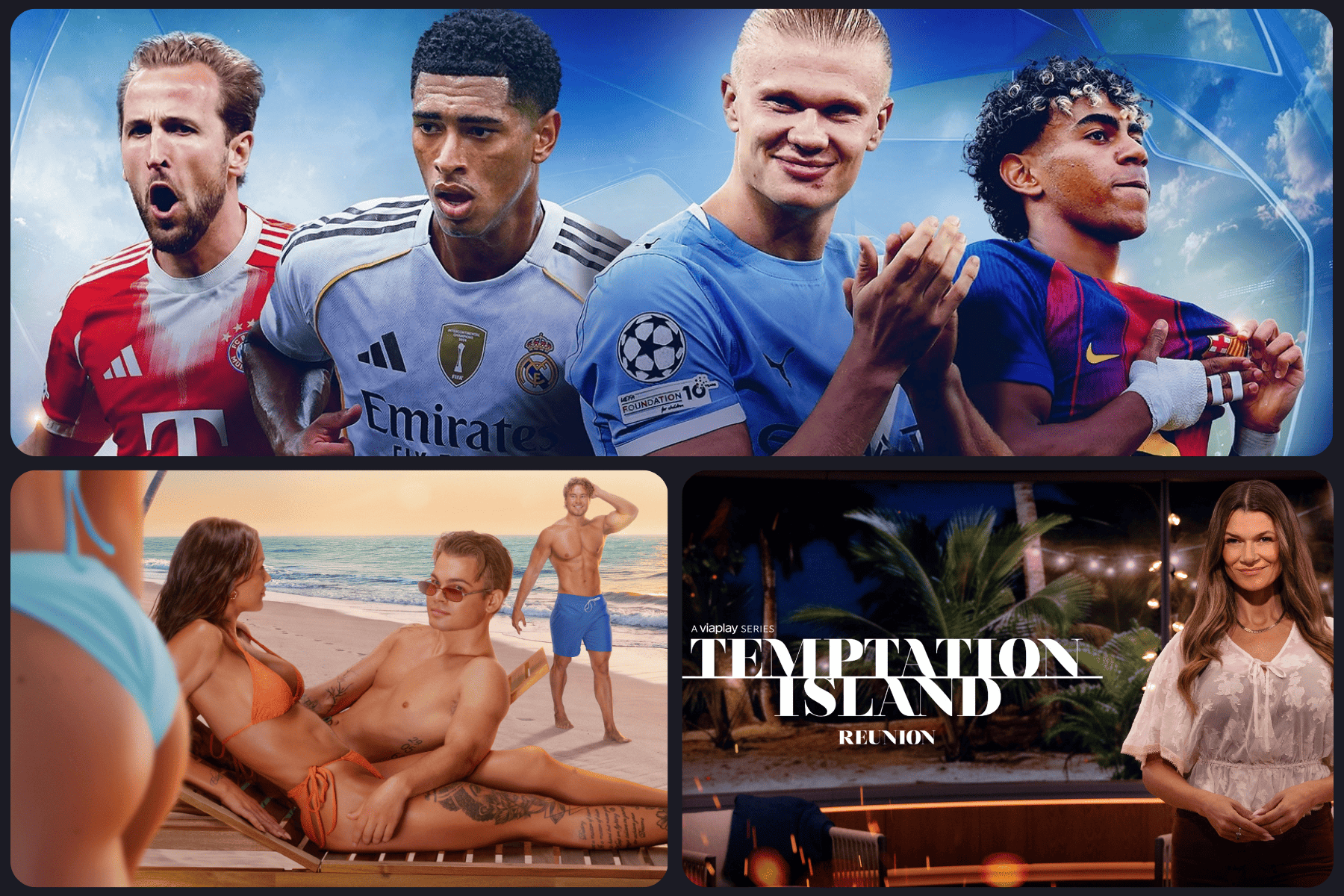 Champions League Premier League Superliga Viaplay