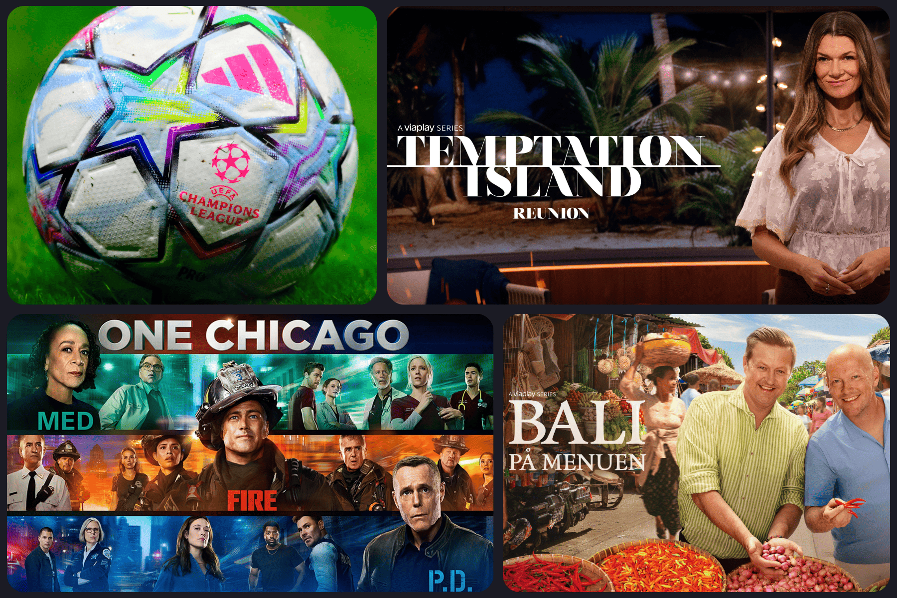 Champions League Premier League Superliga Viaplay